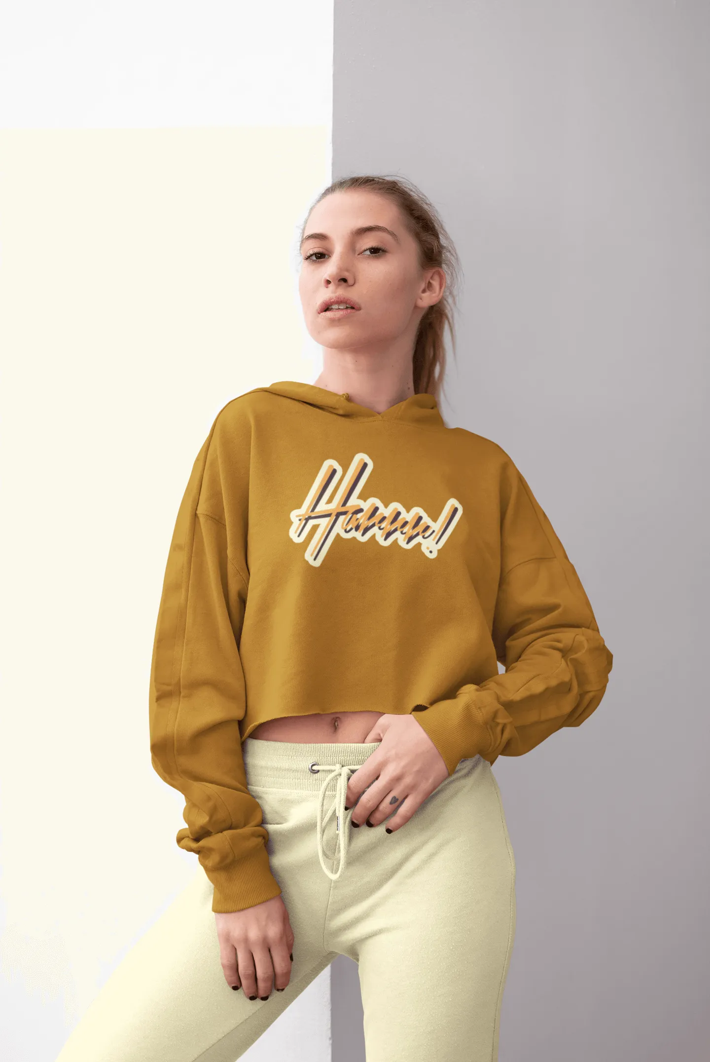 Stylish Girl Crop Hoodie for Women 24