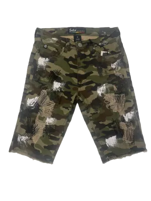 Switch "Camo" Jean Shorts