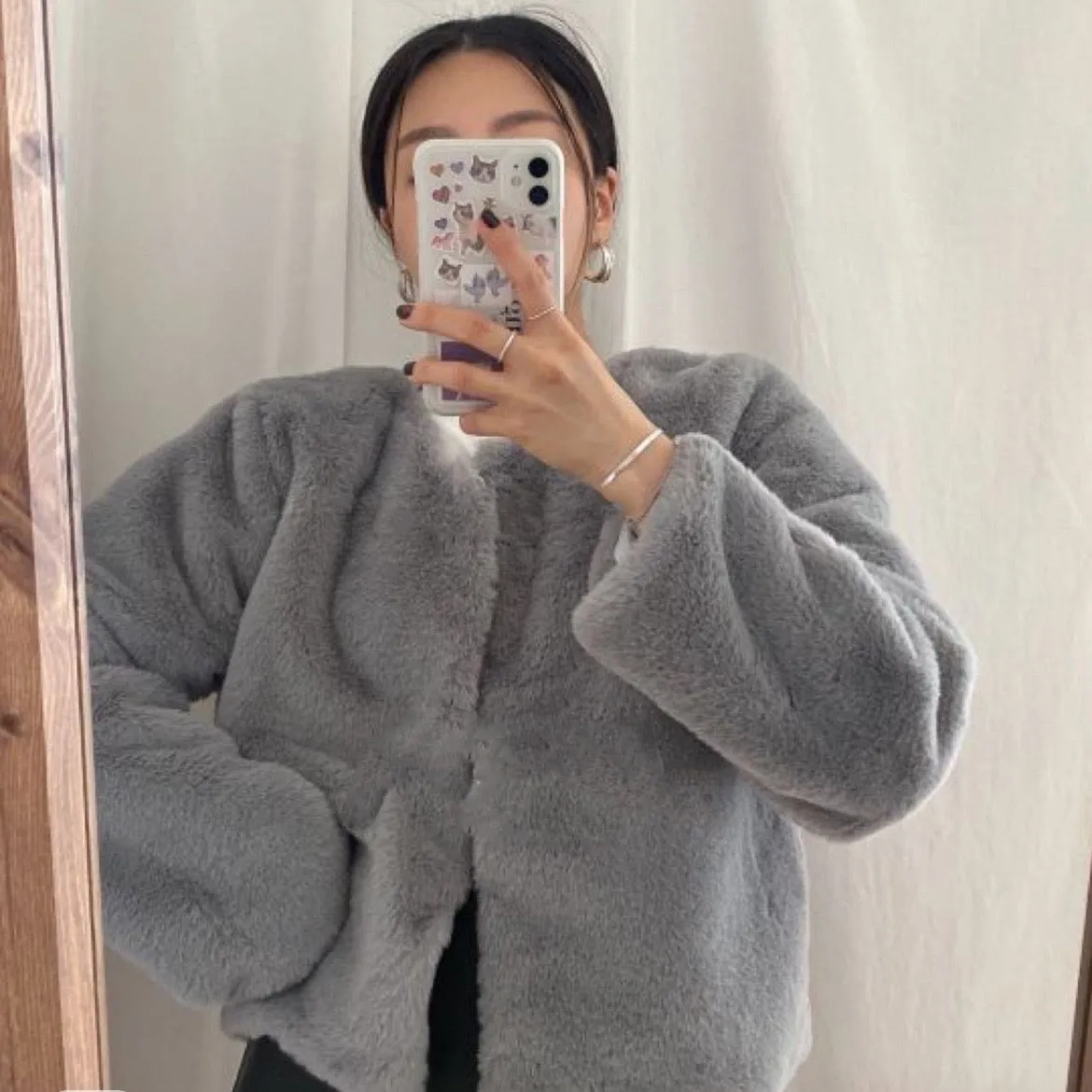 Tina Basic Fur Jacket