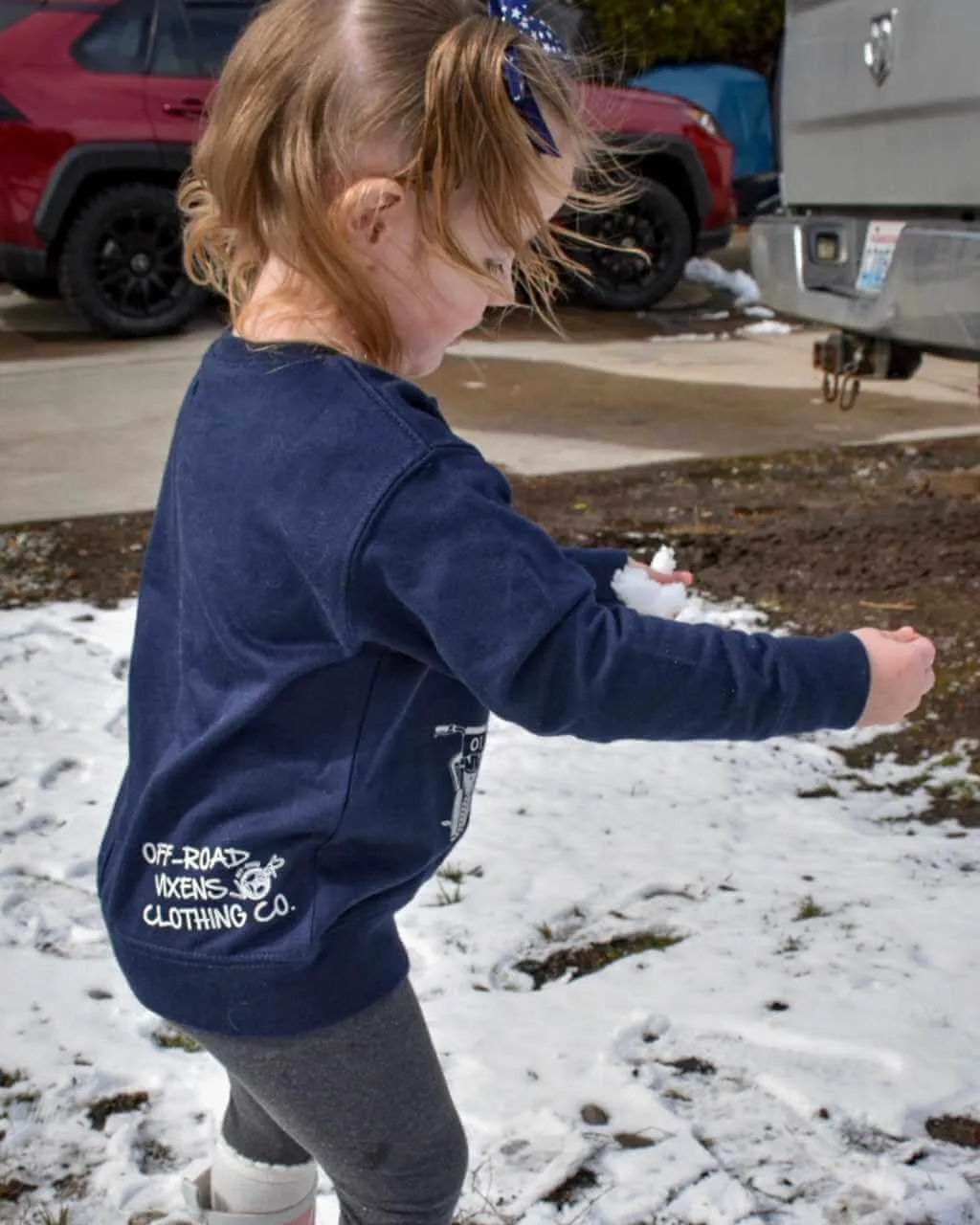 Toddler Vixen Vibes Crewneck