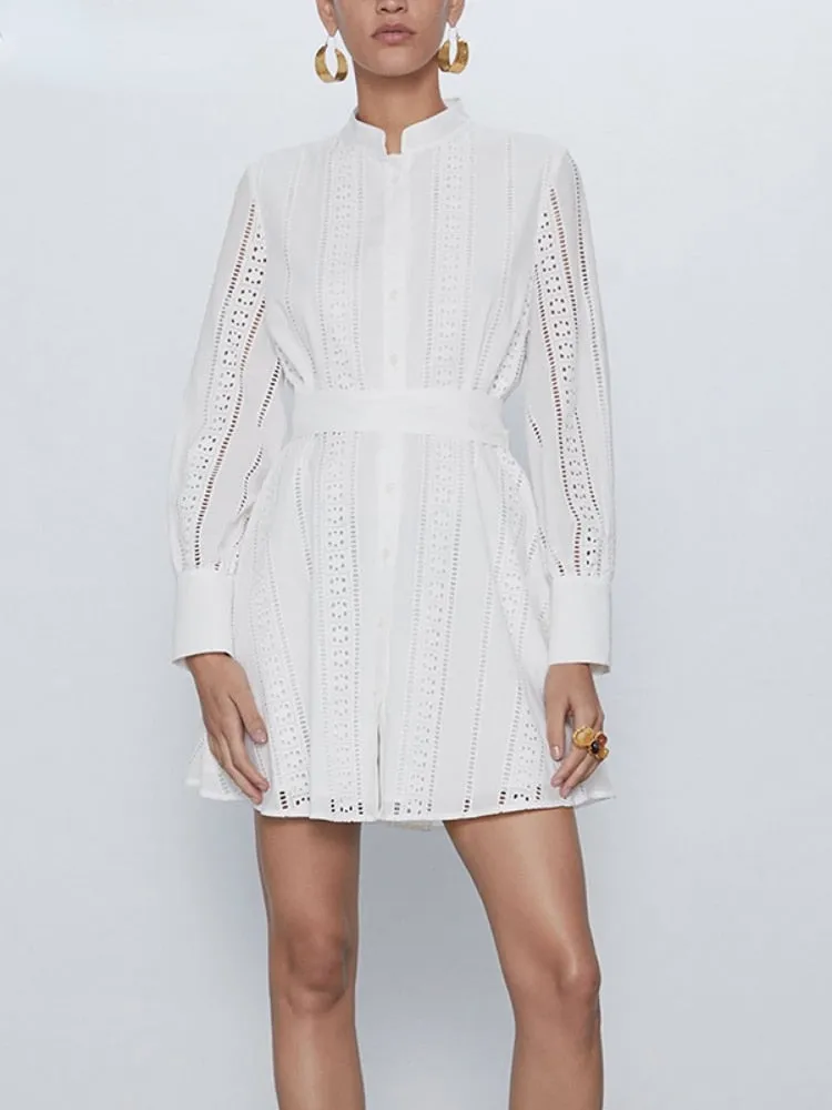 Toleet Ansel Lace Mini Dress