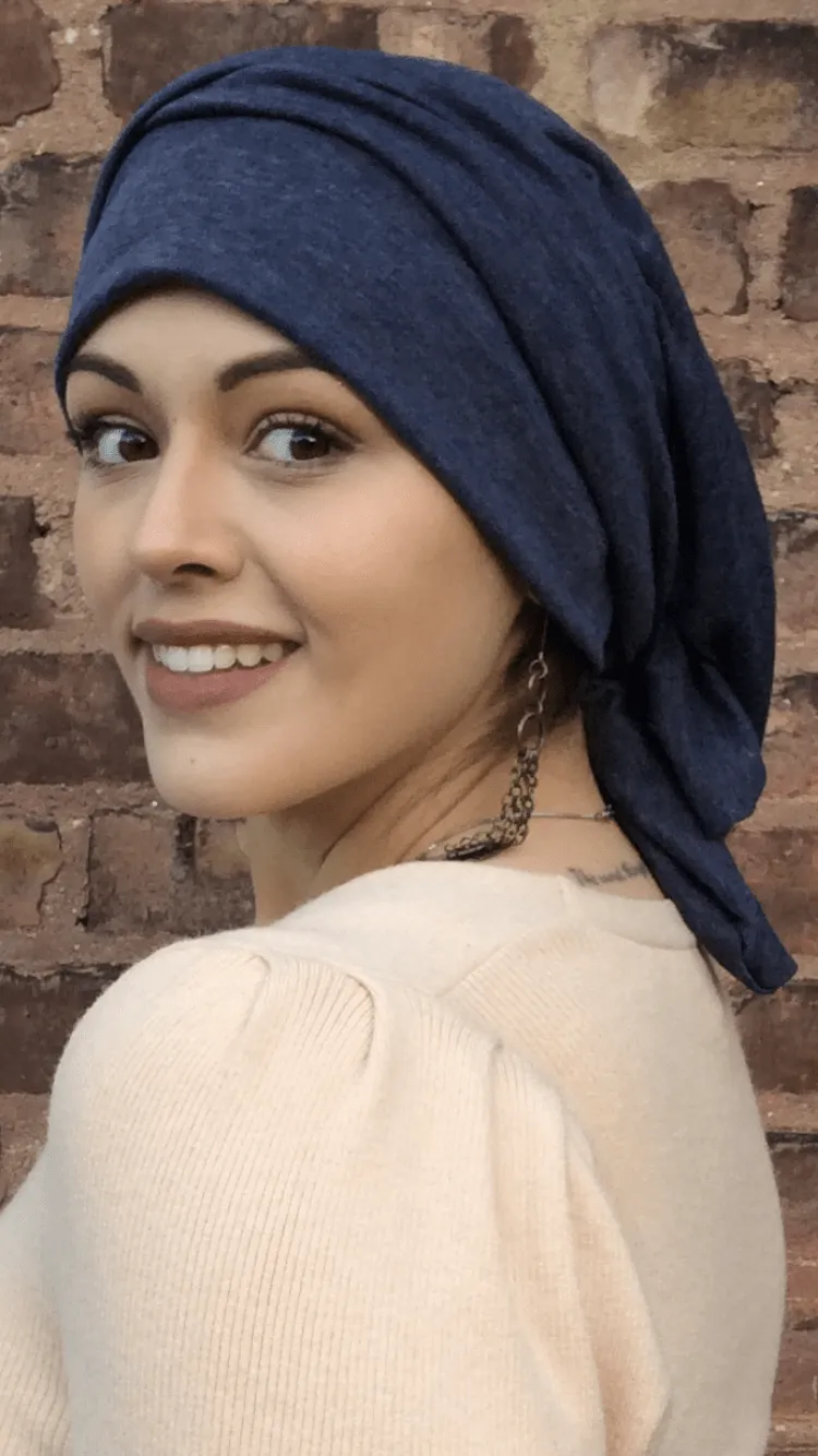 Turban For Woman | Modest Clothing |  Tie Up Hair Wrap Around Snood | Tichel Hijab For Hair Wrapping For Women | Made in USA