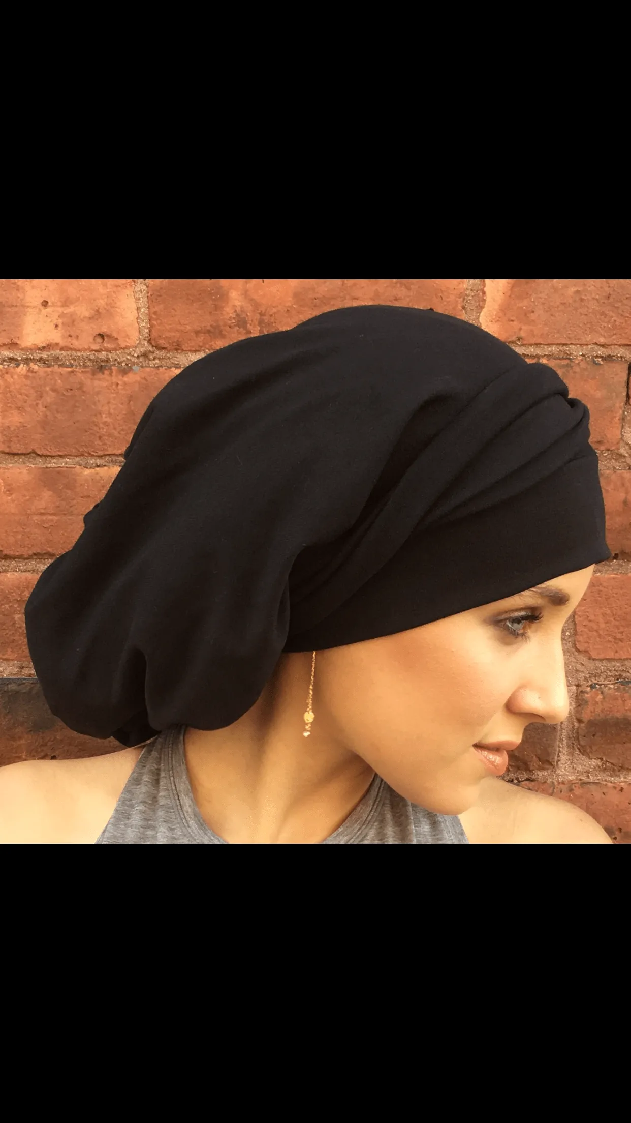 Turban For Woman | Modest Clothing |  Tie Up Hair Wrap Around Snood | Tichel Hijab For Hair Wrapping For Women | Made in USA