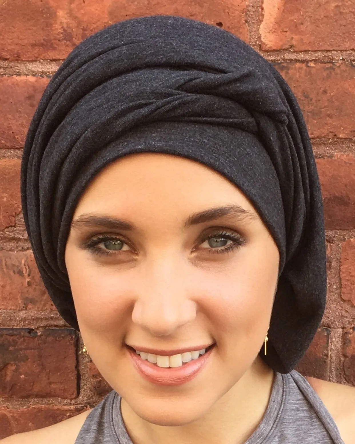 Turban For Woman | Modest Clothing |  Tie Up Hair Wrap Around Snood | Tichel Hijab For Hair Wrapping For Women | Made in USA