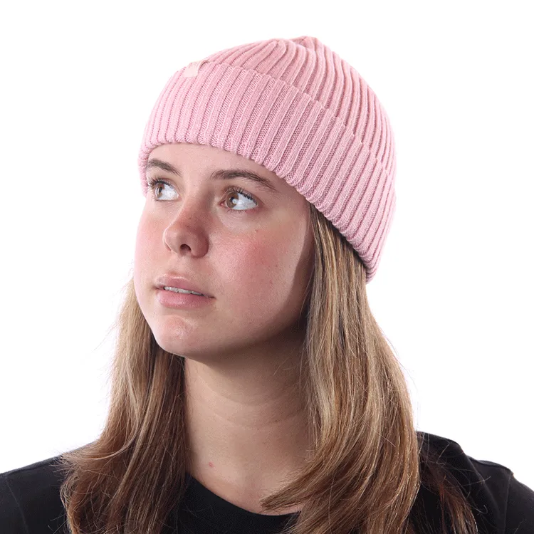 Uflex Unisex Fishermans Beanie - Dusty Rose