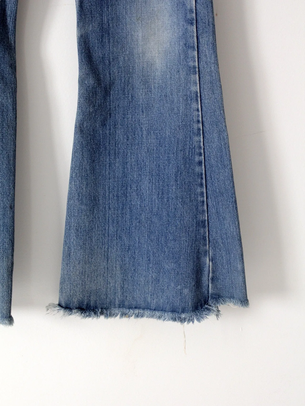 vintage 70s Levi's flare leg denim jeans, 26 x 30