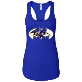 We Are The Baltimore Ravens Batman Nfl Mashup Women Tank Top