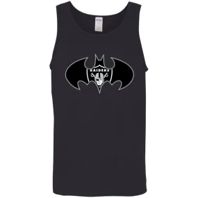 We Are The Oakland Raiders Batman Nfl Mashup Men Cotton Tank