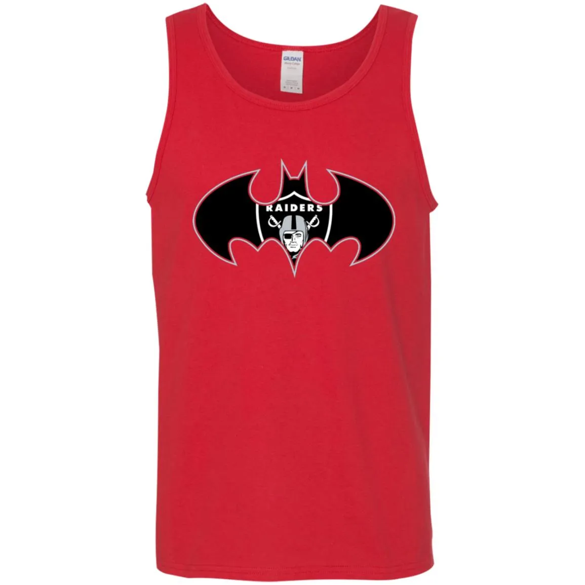 We Are The Oakland Raiders Batman Nfl Mashup Men Cotton Tank