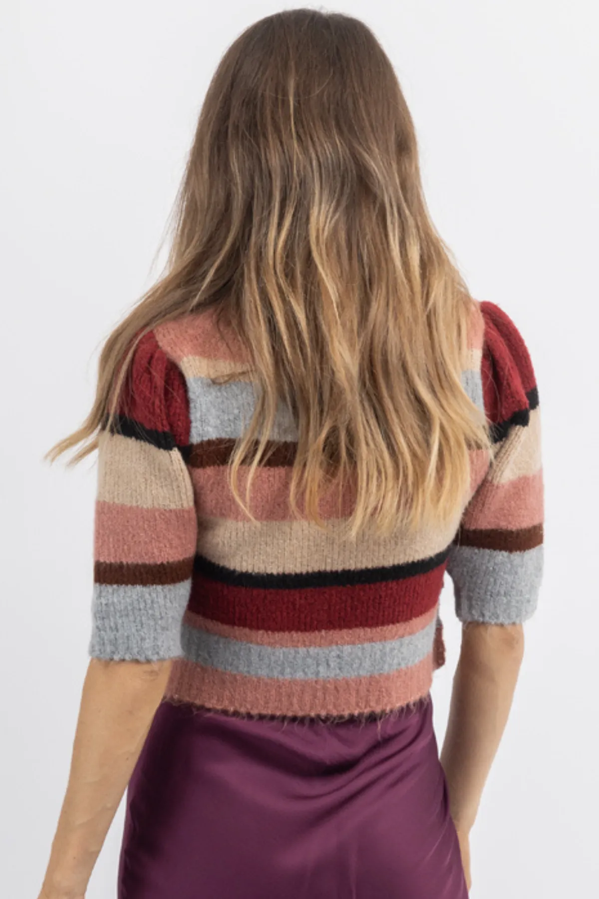 WESTCHESTER MARSALA KNIT TOP