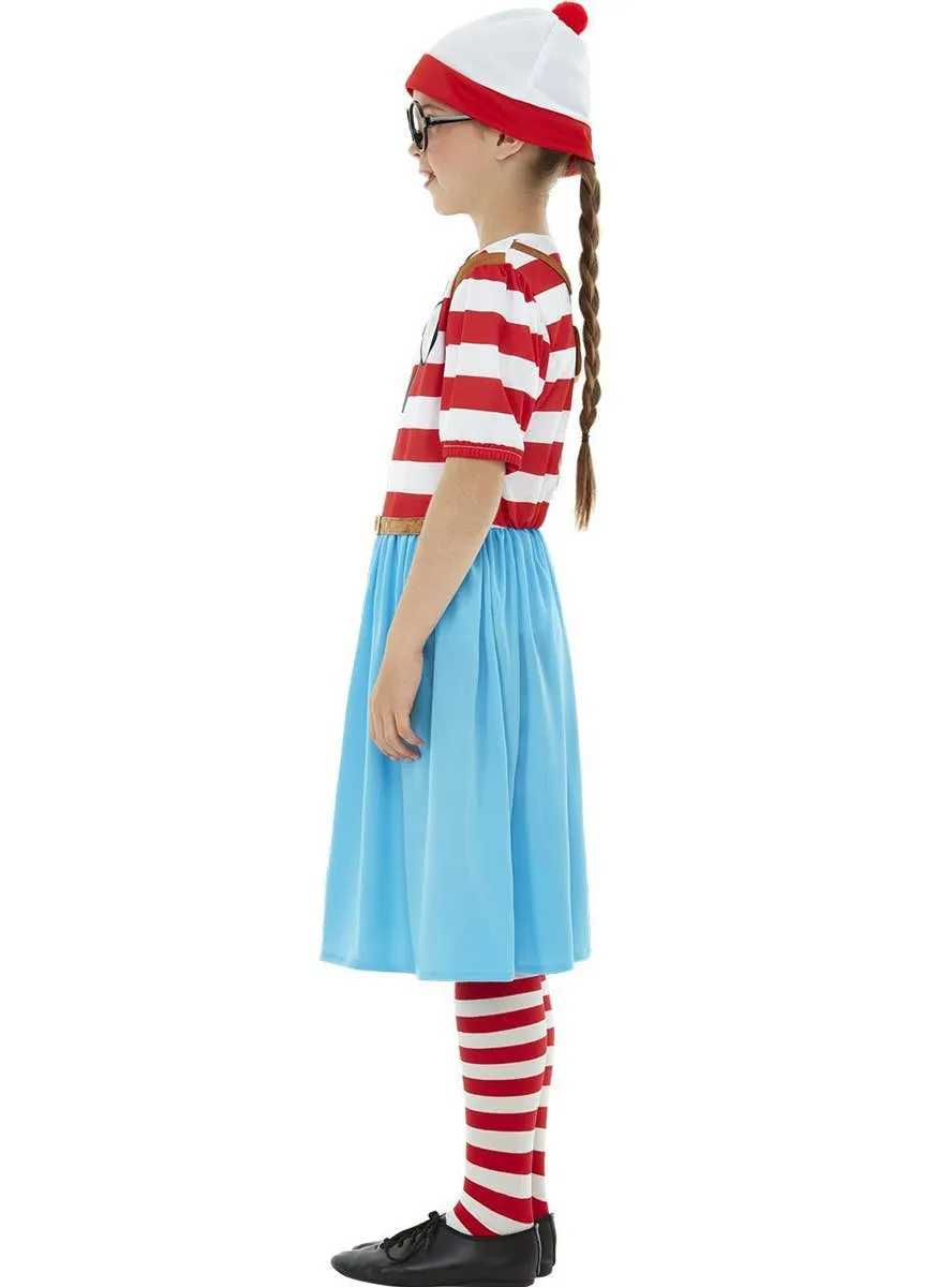 Where's Wally Deluxe Girls Wenda Book Week Costume