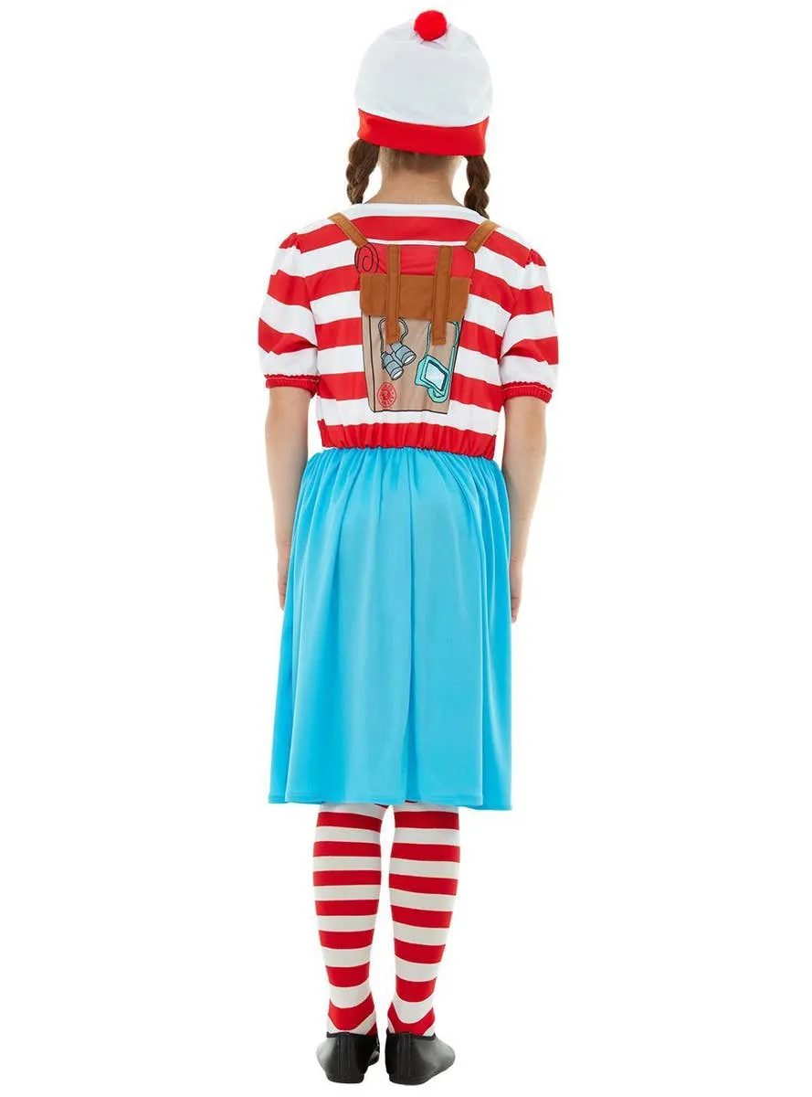 Where's Wally Deluxe Girls Wenda Book Week Costume