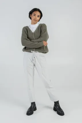 Yva Trousers Light Grey